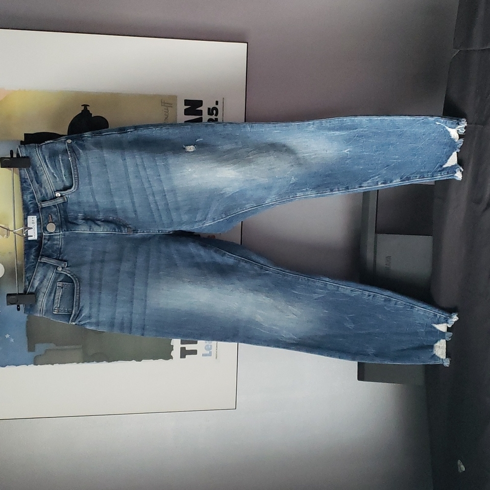 NWOT Loft Petite Curvy High Rise Skinny Jeans